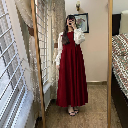 "Elegant Flow – Classic Maxi Dress" 👗