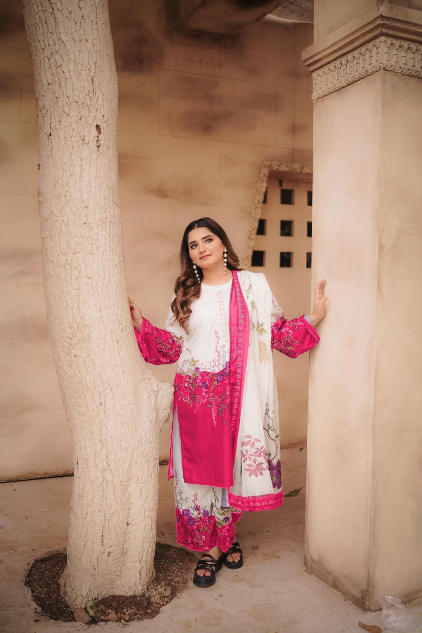 🌟 Iconic 3-Piece Lawn Suit for Every Occasion 🌸